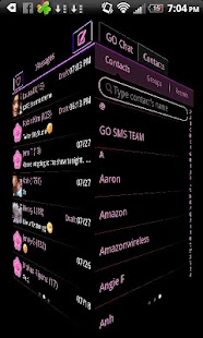 How to install Pink Neon Heart Theme 4 GO SMS 1.1.5 mod apk for bluestacks