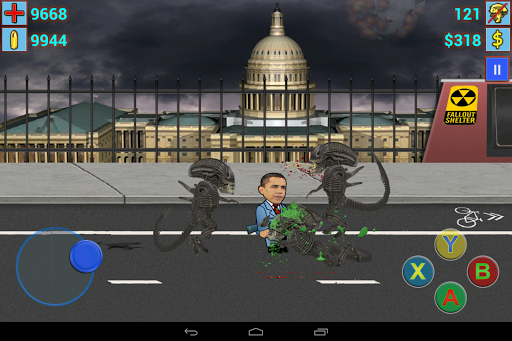 Aliens vs. President II