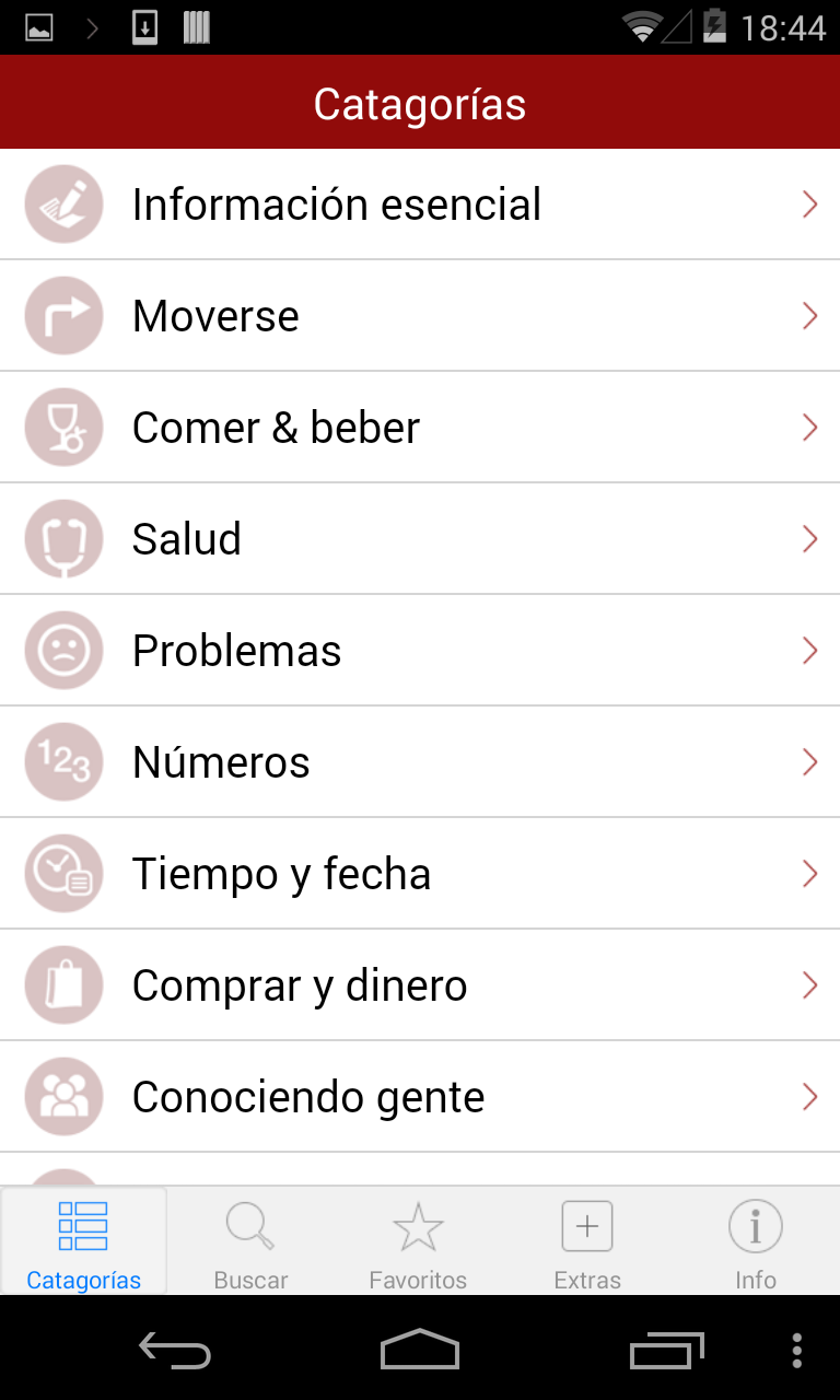 Android application Chinese Translation with Audio screenshort