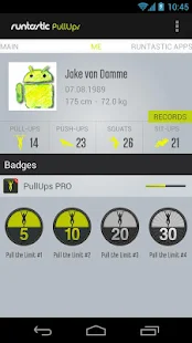   Runtastic Pull-ups Workout PRO- screenshot thumbnail   