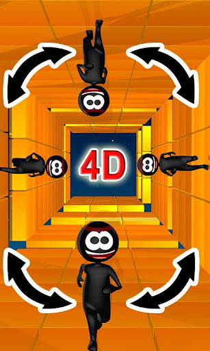 【免費冒險App】火柴人運行4D - 黃金版-APP點子