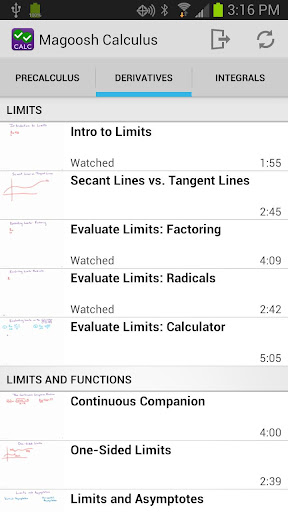 【免費教育App】Magoosh Calculus Lessons-APP點子