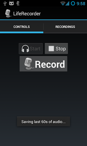 LifeRecorder: NonStop Recorder