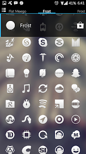 White Frost Go Apex Nova Theme apk cracked download - screenshot thumbnail