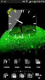 How to get Crystal Black Clock Widget patch 1.7 apk for bluestacks
