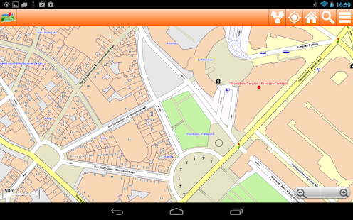 Brussels Offline mappa Map Screenshots 8