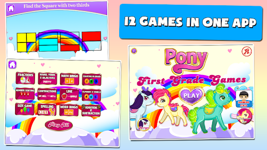 How to get Pony Games for First Grade 2.20 mod apk for bluestacks