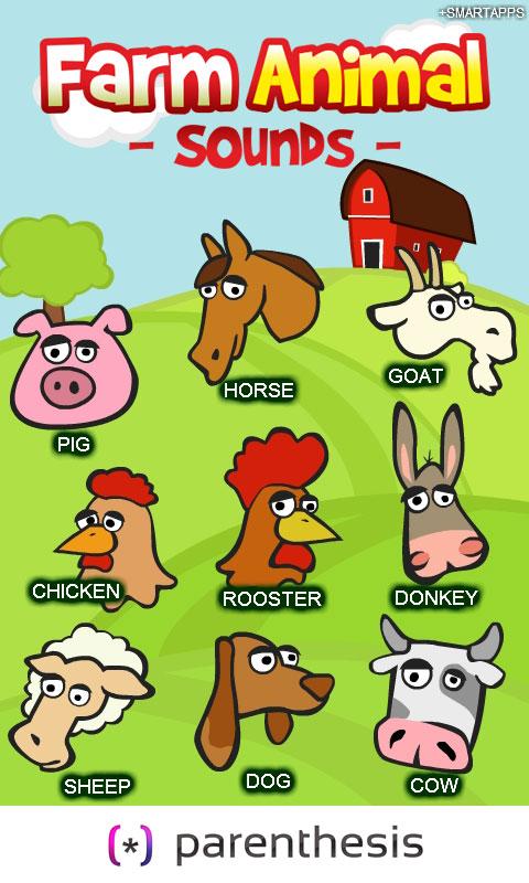 FARM ANIMAL Sounds for Kids - Apl Android di Google Play