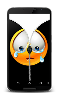 Captura de pantalla de Happy Face zip Unlock Screen APK #7