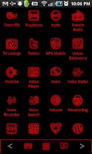 How to install GloWorks Red ADW Theme lastet apk for pc