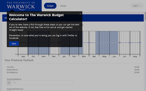 Free Warwick Student Budget APK for Android