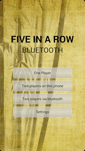 【免費棋類遊戲App】Five in a row Bluetooth-APP點子