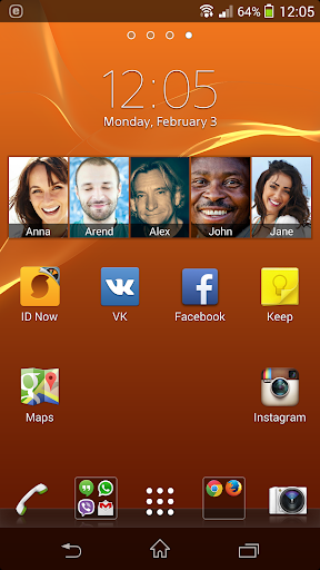 Top Contacts Widget