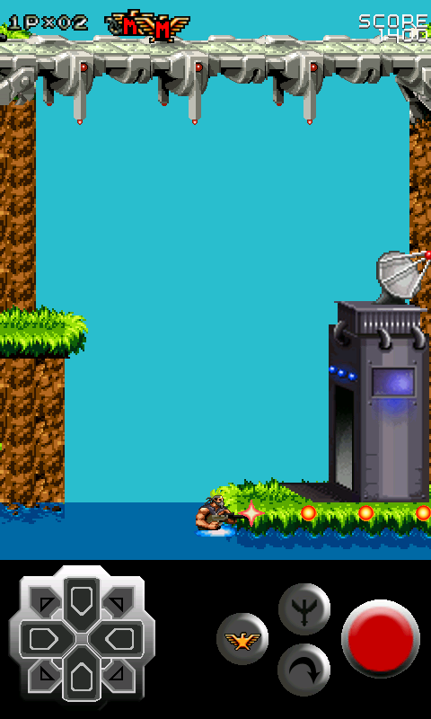 CONTRA X HD NEW - screenshot