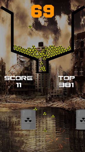 【免費街機App】Nuclear ballz falling down-APP點子