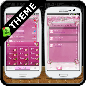 GOContacts theme Pink Roses.apk 1.05