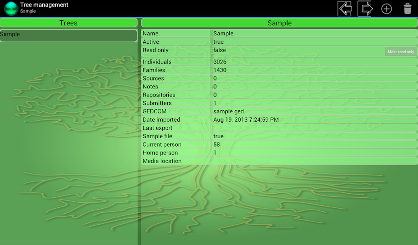 Genealogy Research Assistant Screen 3