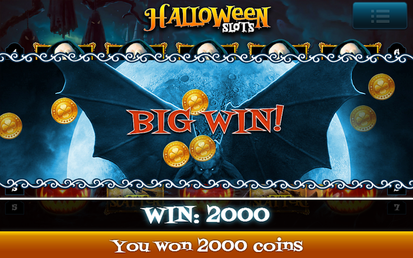 Halloween Slot Machines Pokies Screen 3