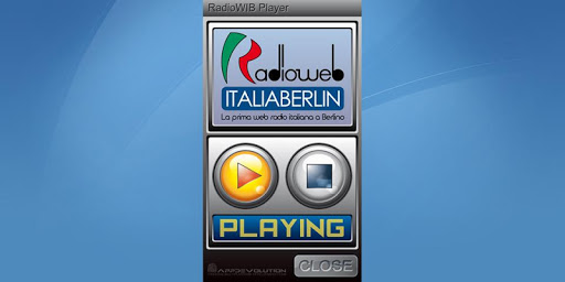 RadioWeb ITALIA BERLIN Player