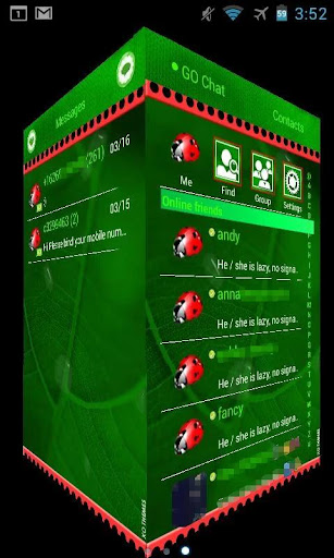 免費下載個人化APP|Go SMS Pro Green Ladybug Theme app開箱文|APP開箱王