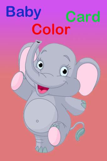 Cute Baby Color Card