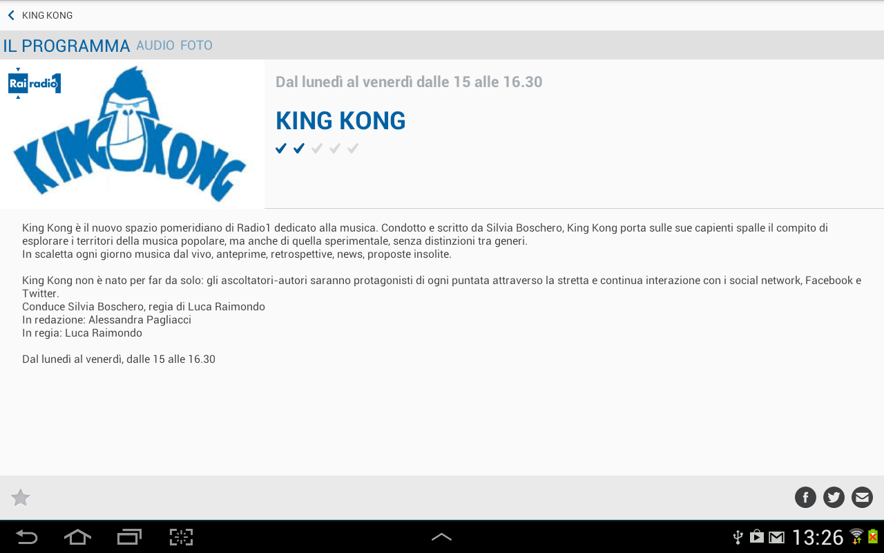 App Radio Rai
