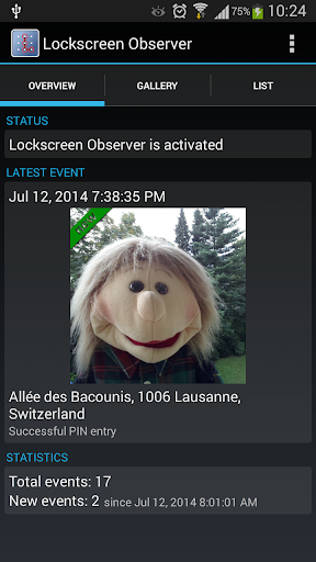 Lockscreen Observer