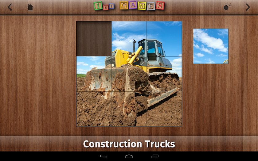 1st Games Construction Trucks Screen 3