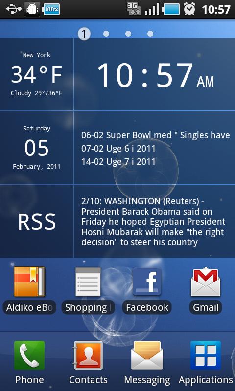 Android widgets