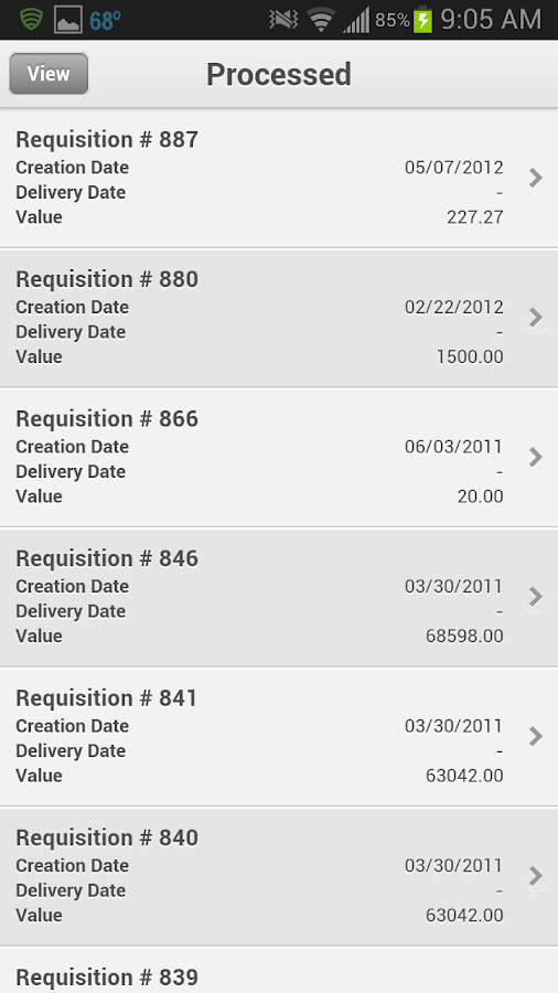 Infor Lawson Requisitions Android Apps on Google Play
