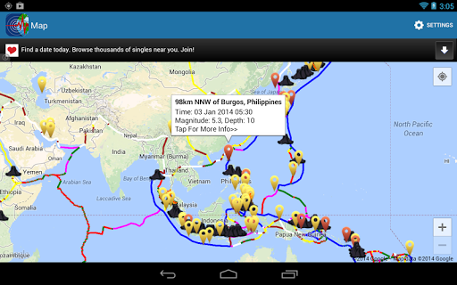 【免費天氣App】Oz Quake - Earthquake Map-APP點子