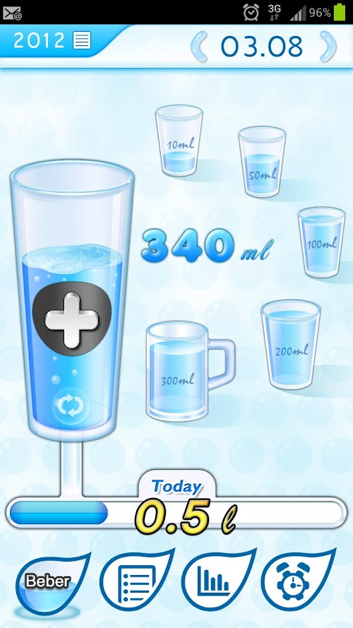 Captura de pantalla de la aplicacion Android Slimming Water, Healthy Water