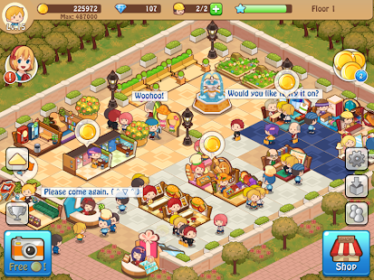 Happy Mall Story (Unlimited Cash & Gems Mod) v1.1.2 APK