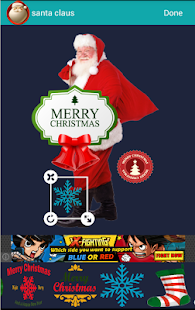 download natal santa claus Editor free