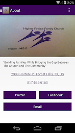 Higher Praise Family Church poster 4