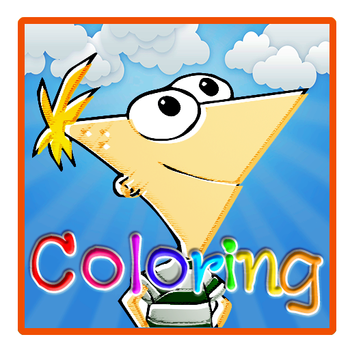 Phineas Boy Coloring Game Kids LOGO-APP點子