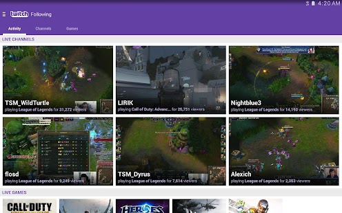 Twitch - screenshot thumbnail