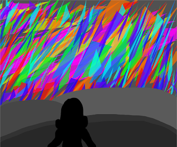 All the colours in the sky!