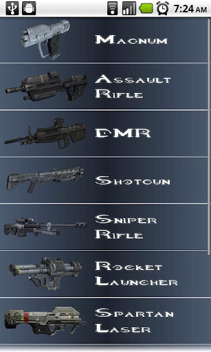 Halo Reach Guns