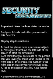 Security Metal Detector poster 1