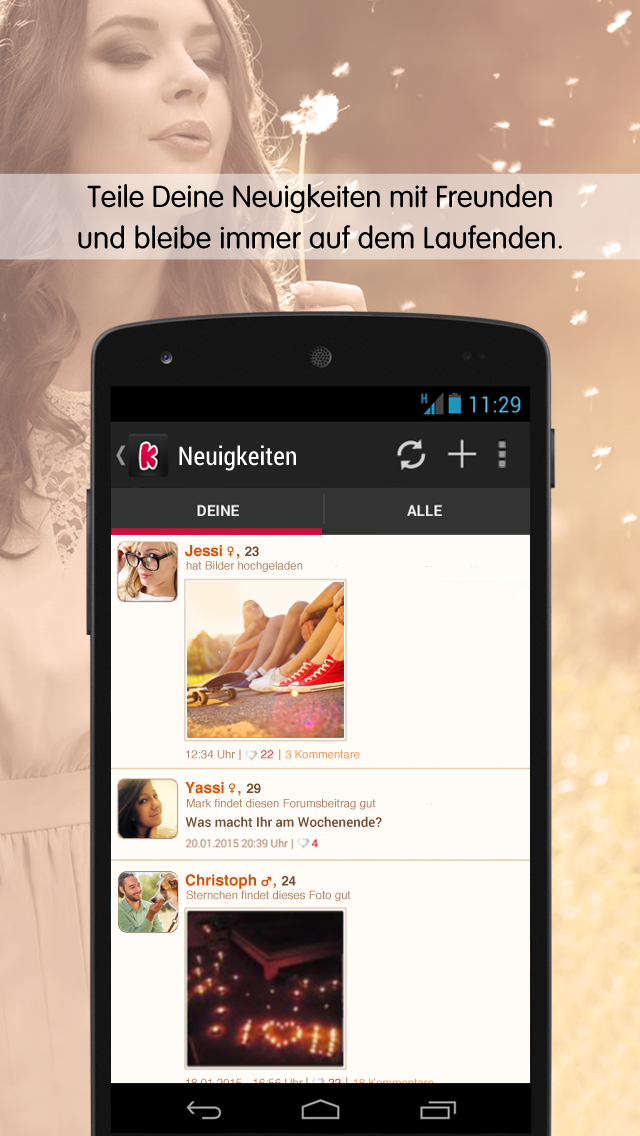 KWICK! - Meet new people Screen 1