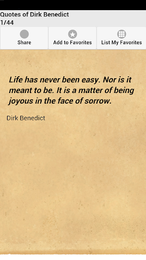 Quotes of Dirk Benedict