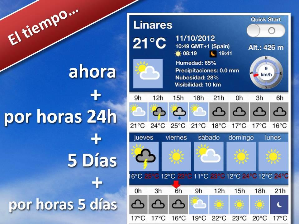 Android application Weather 2 weeks screenshort