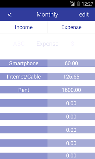 CashCube Pro Expense Income