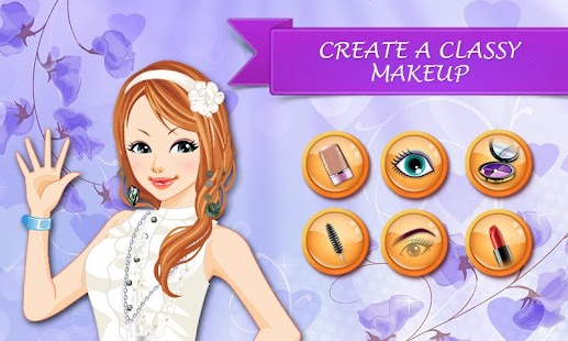 Prom Hair Salon – Girl Makeup