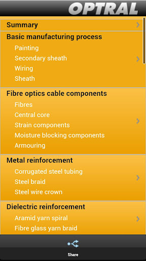 OPTICAL CABLE AND APPLICATIONS