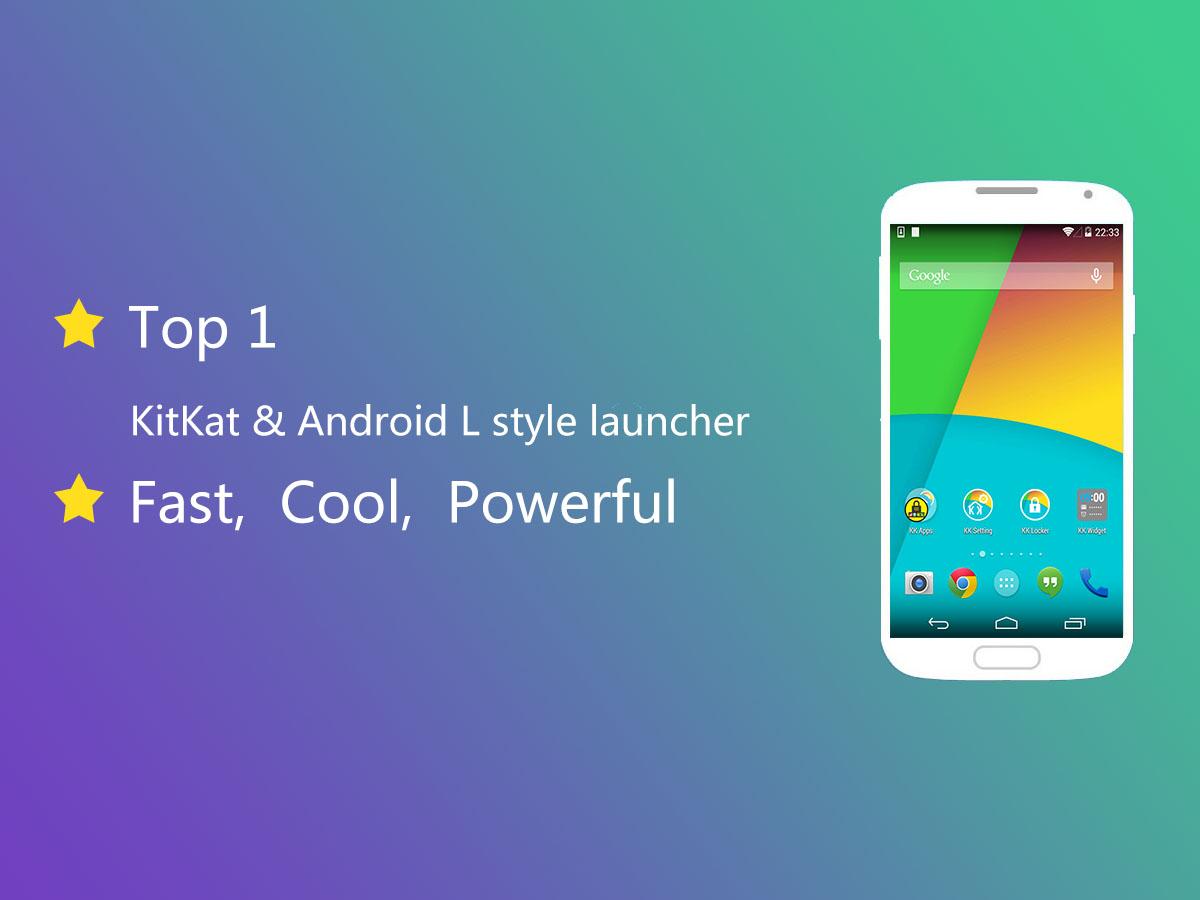 KK Launcher(KitKat,L launcher) - screenshot