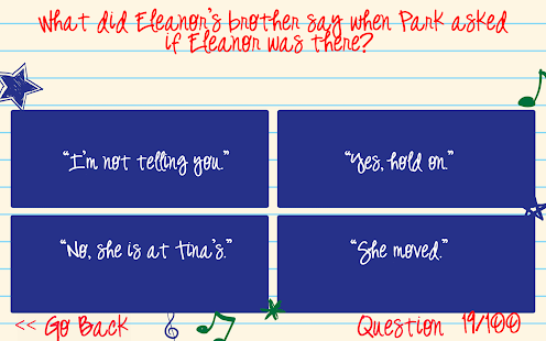 Ultimate Eleanor & Park Trivia(圖2)-速報App