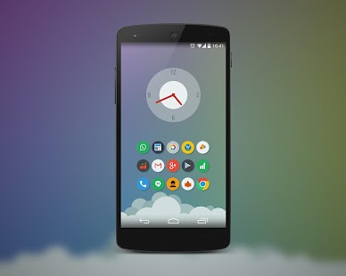 Naxos Flat Round Icon Pack - screenshot thumbnail