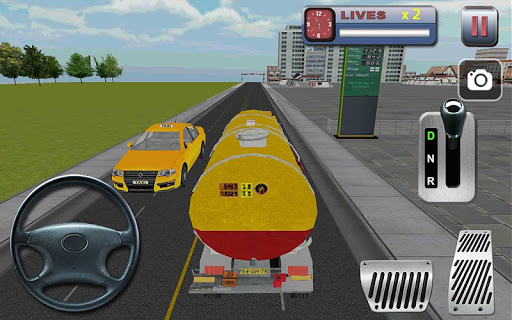 油車運輸車3D